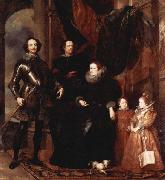 Anthony Van Dyck Genoan hauteur from the Lomelli family, Spain oil painting reproduction